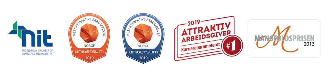 Logoer/Awards Attraktiv arbeidgiver