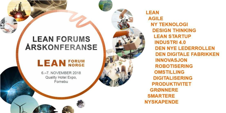 SINTEF Manufacturing har en sentral rolle under årets Leankonferanse 6-7. november