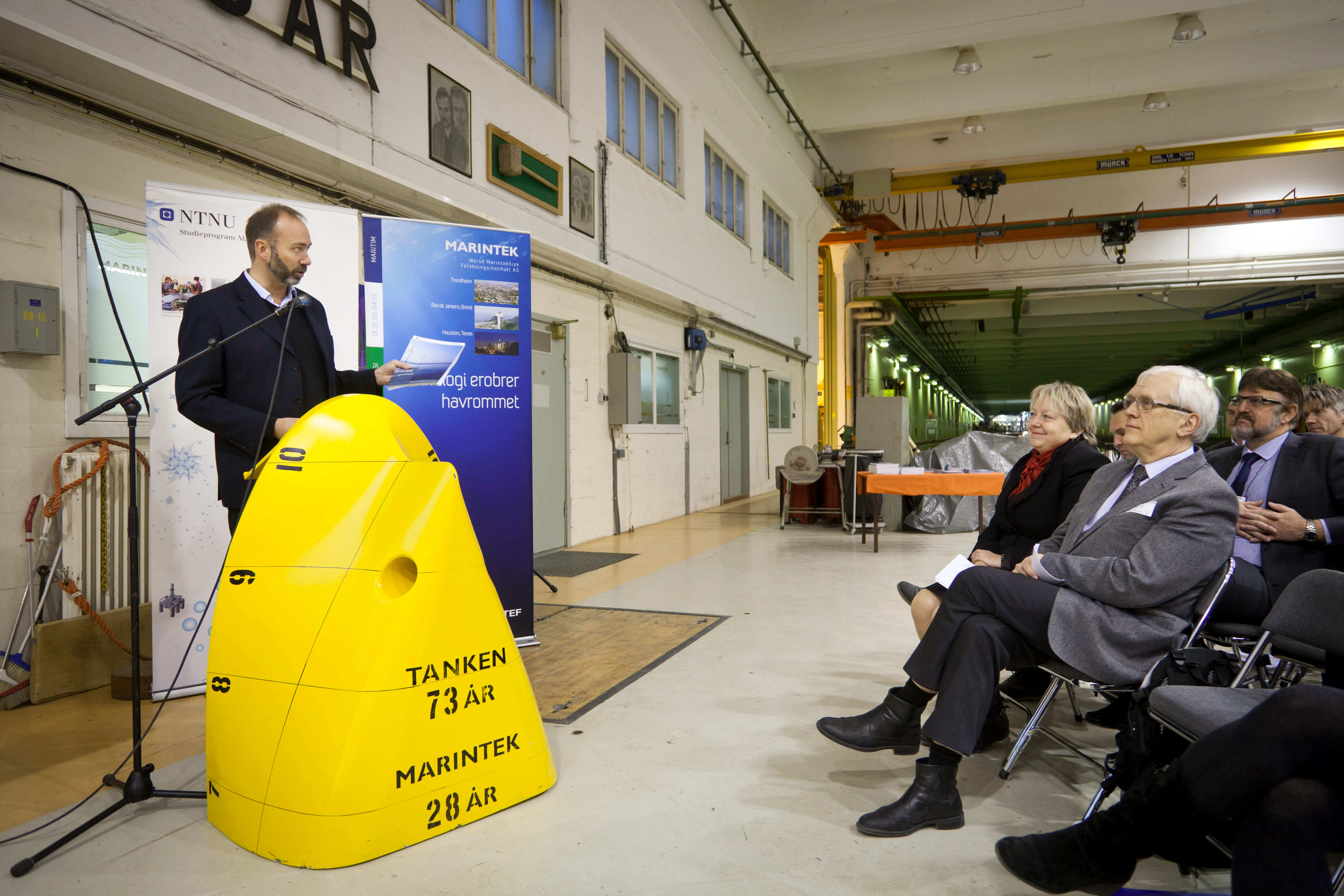 Milepæl for Ocean Space Centre