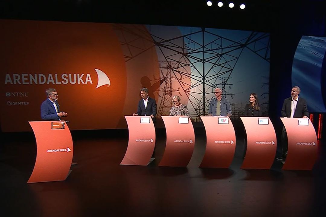 Bilde av debatten