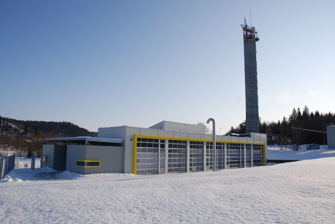 Multiphase flow laboratory at SINTEF, the safety cells