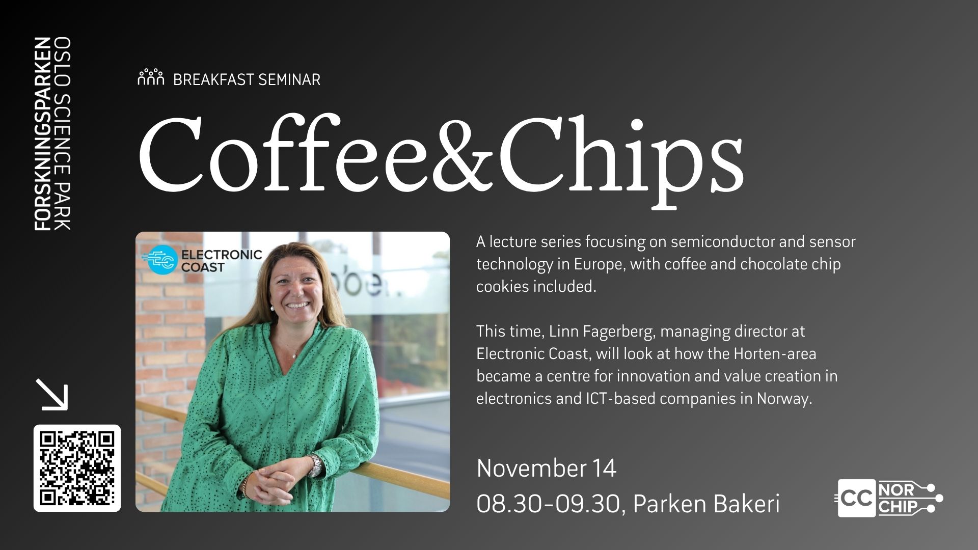 Med “Coffee & Chips" som faglig påfyll
