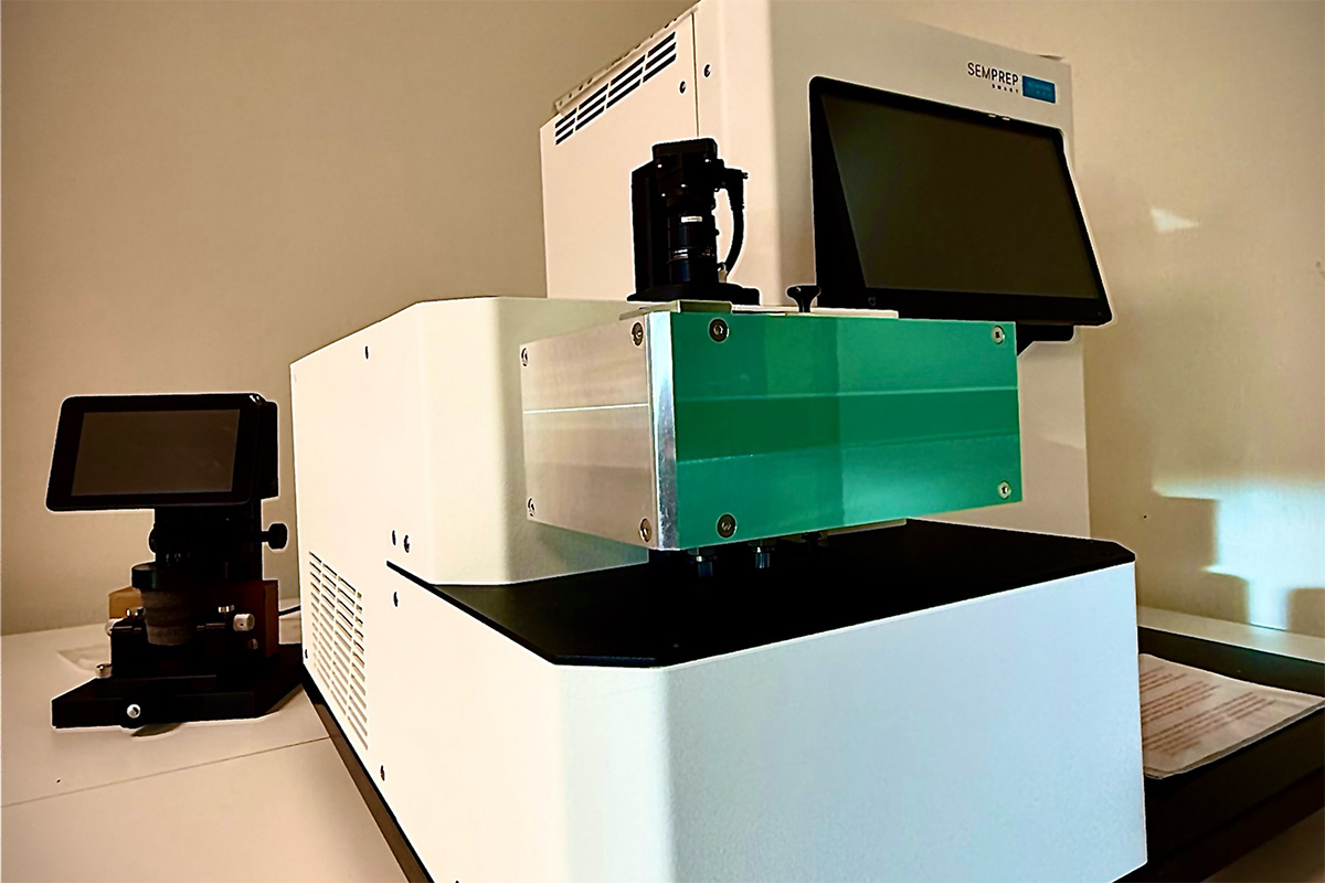 Tverrsnittspolering med argon