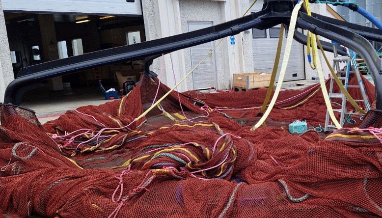 garn som det skal monteres sensorikk på.