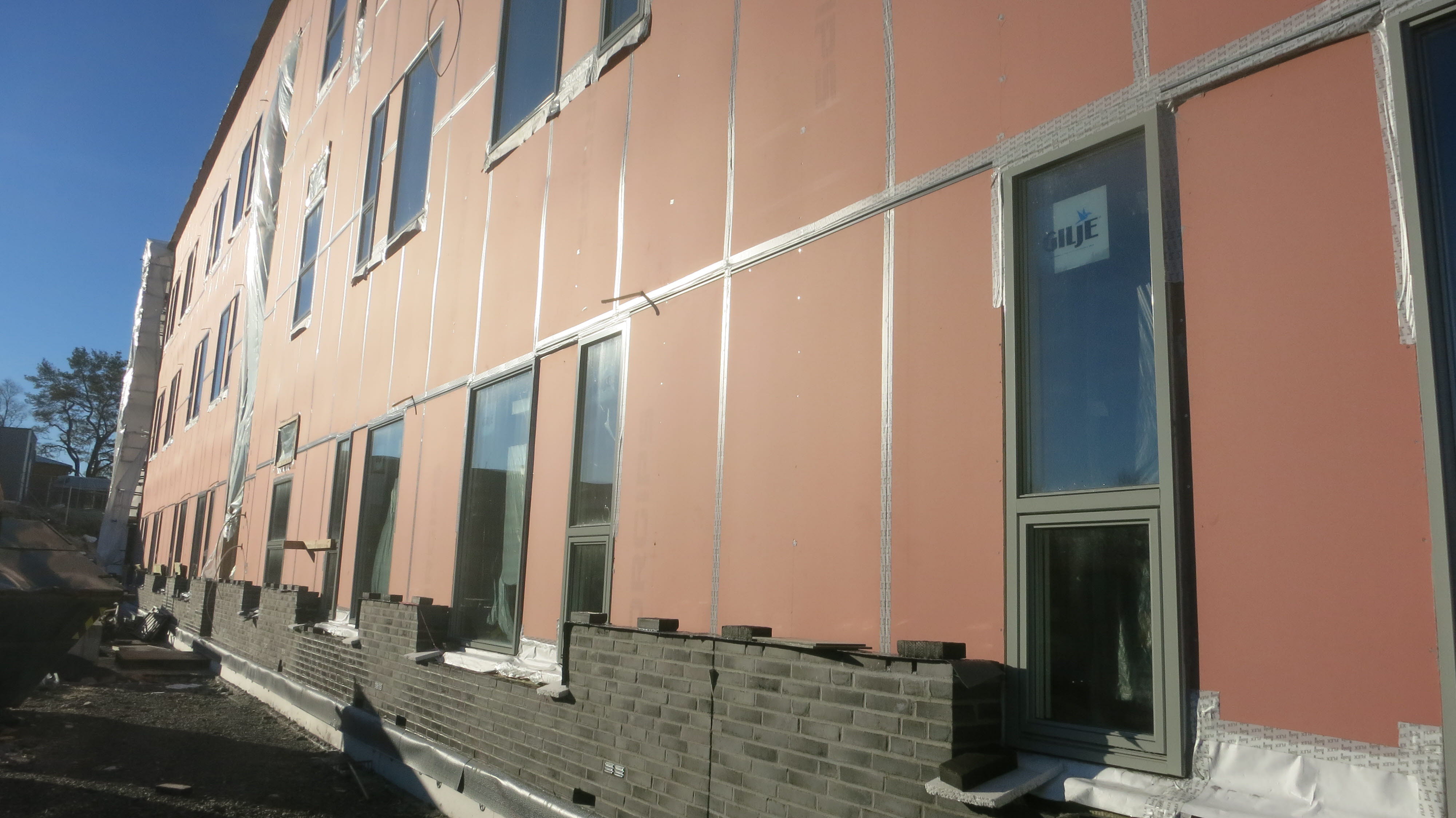 Værutsatt yttervegg