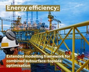 Energy efficiency: Extended modelling framework for combined subsurface-topside optimisation