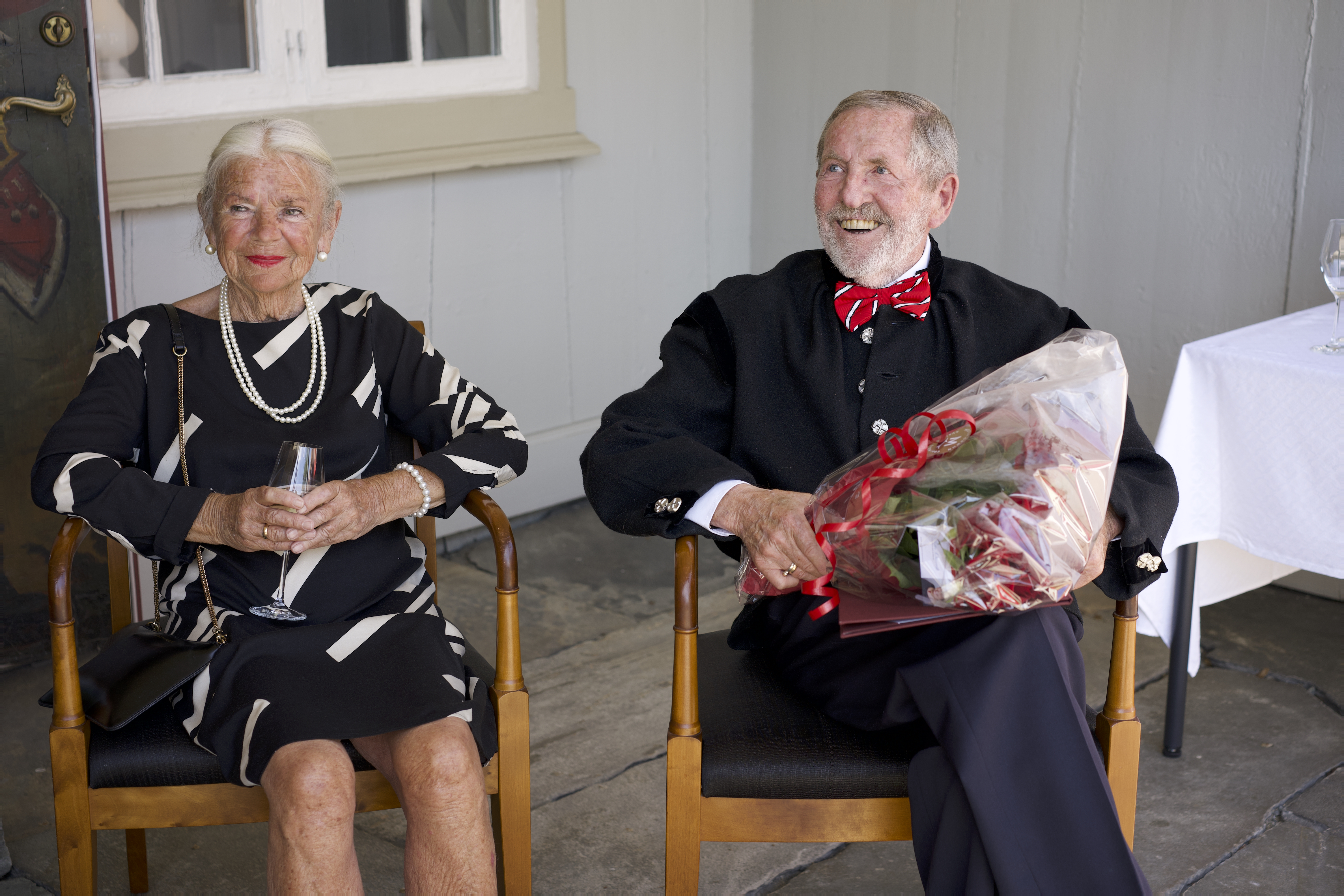 Tom Myran og hans kone