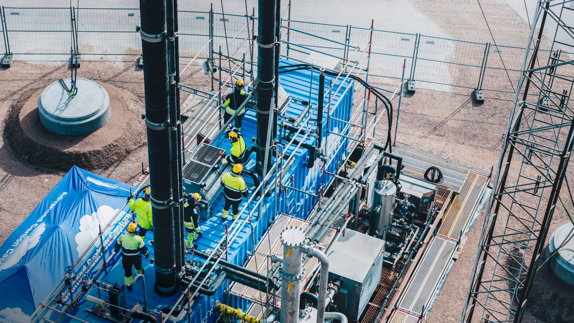 Launch of Sweden's largest carbon capture and storage plant