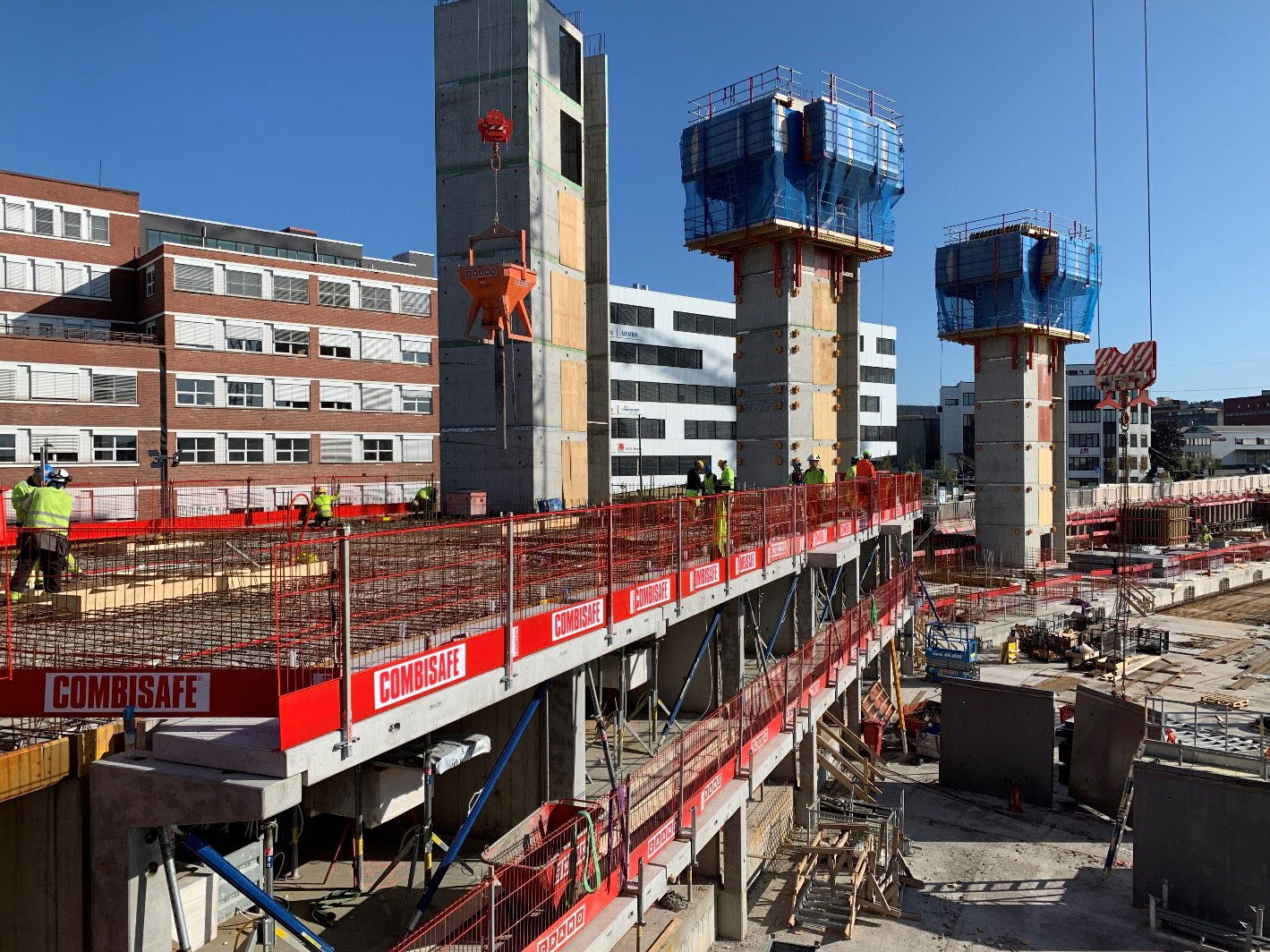 Dekkestøp på Ulvenparken i Oslo
