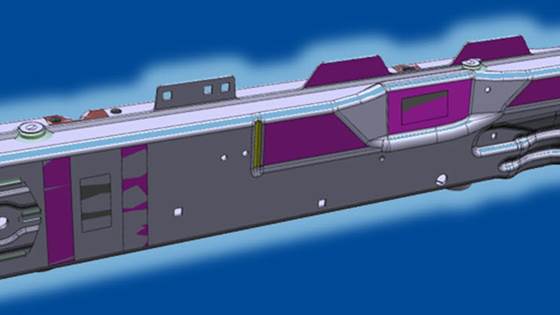 AlCoat - Overflatebehandlede komponenter til bil fra ekstruderte aluminiumsprofiler