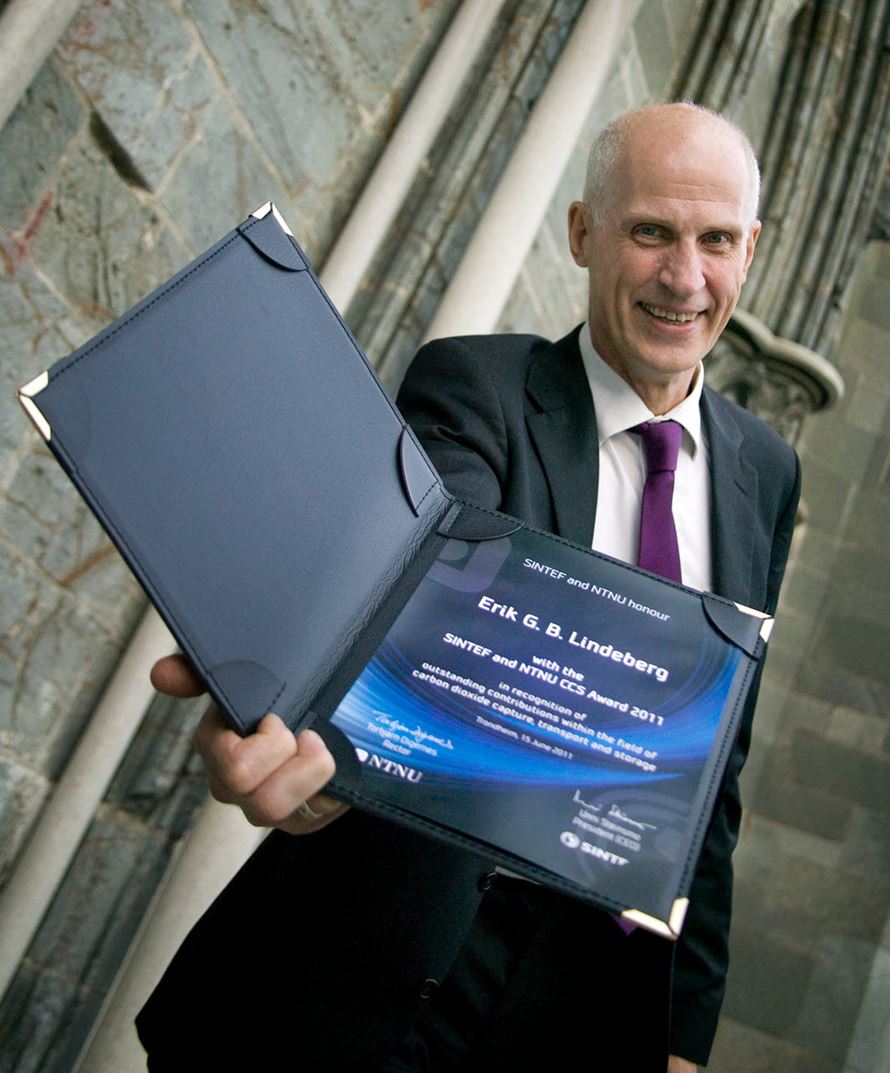 International CO2 prize to SINTEF scientist