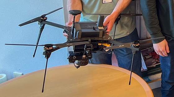 SINTEFs dronelab åpnet