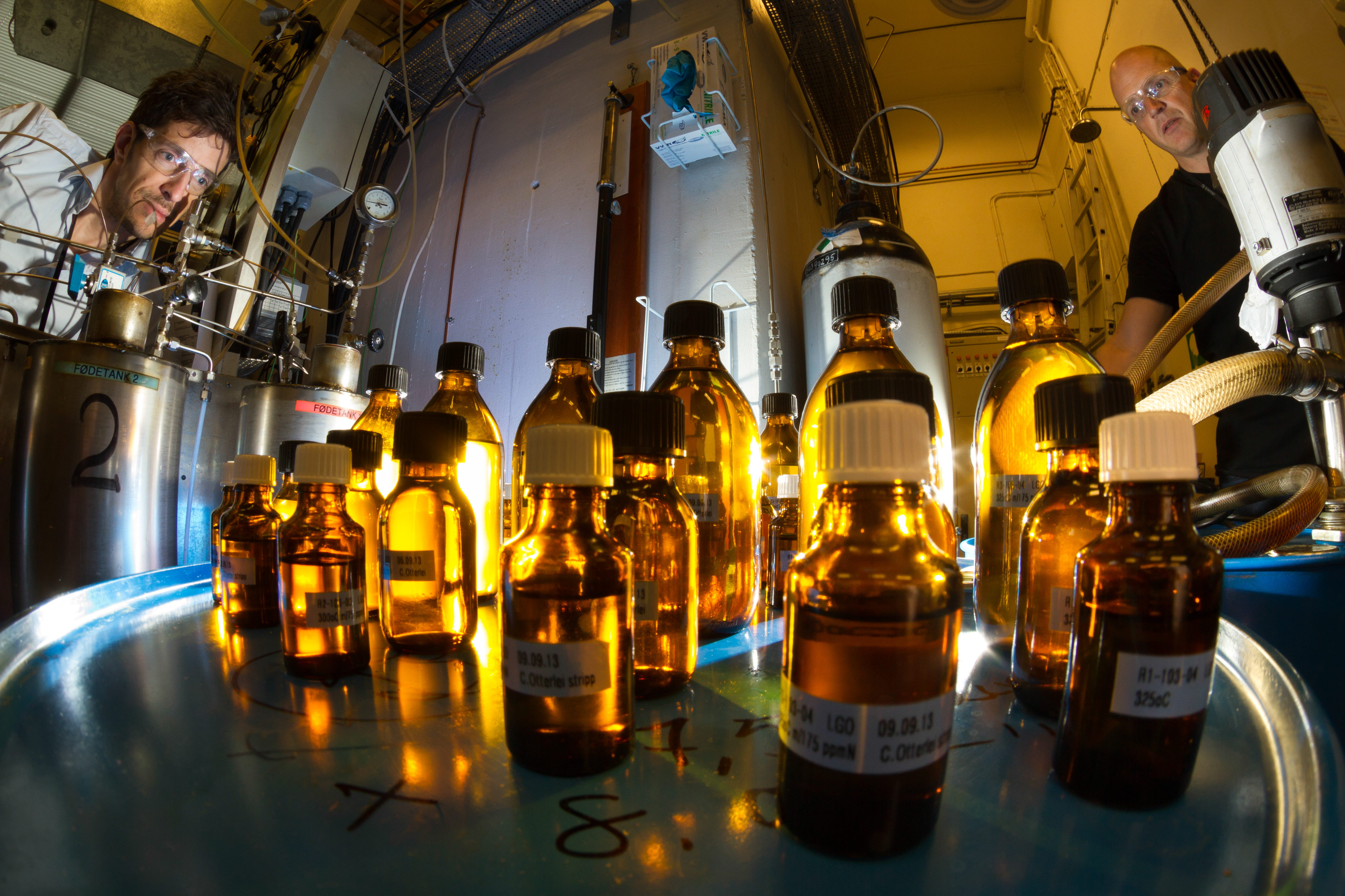 Oil refining laboratories SINTEF