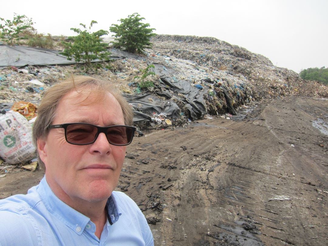 Søppelberg i Vietnam