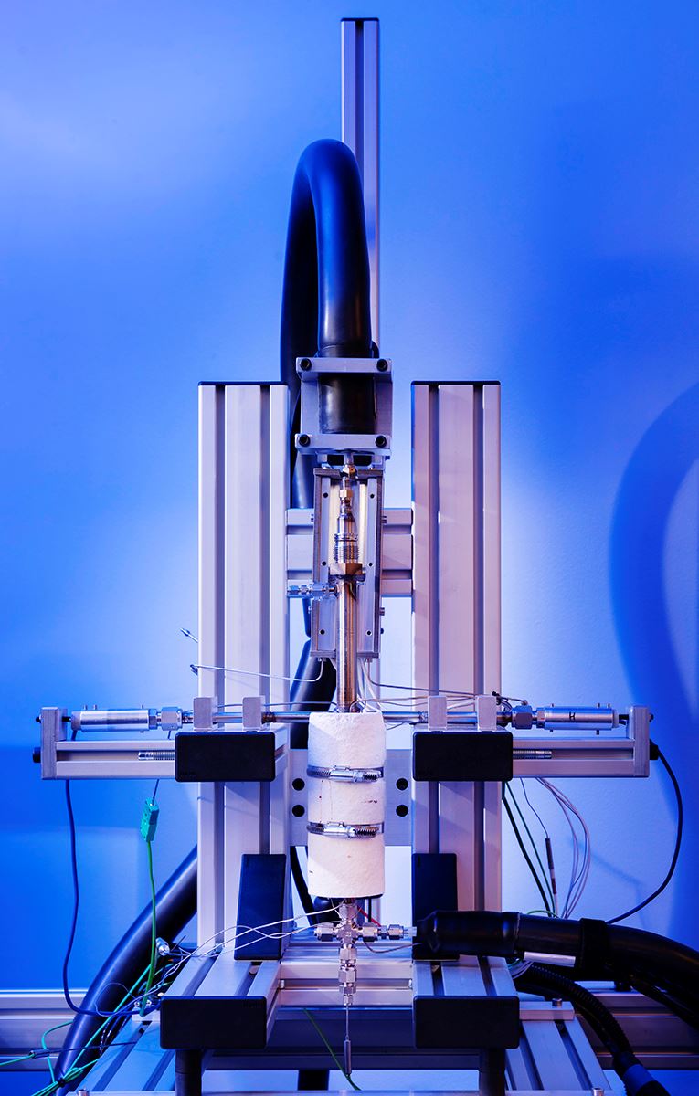 Machine for testing and characterization