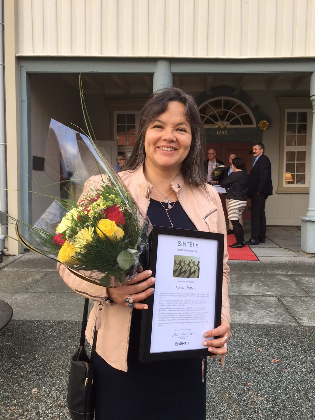 Årets vinner av Arbeidsmiljøprisen, Ivonne Herrera