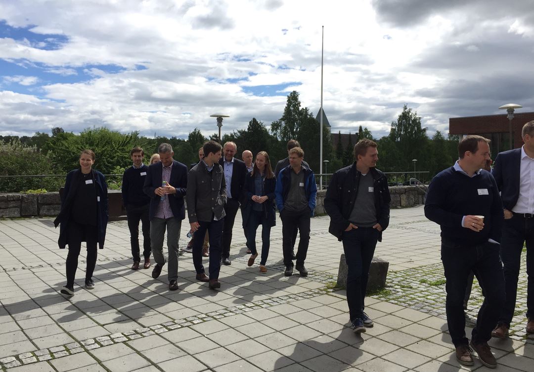Det tverrfaglige forskningssenteret SFI Manufacturing arrangerte en workshop på Gjøvik og Raufoss, med Nammo som vertskap. Foto: SFI Manufacturing