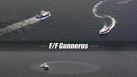 Sjøprøver – manøvertester med NTNUs forskningsfartøy "Gunnerus"