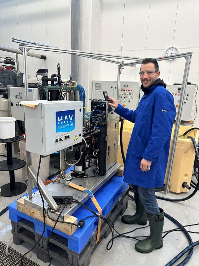 Testing the second prototype.