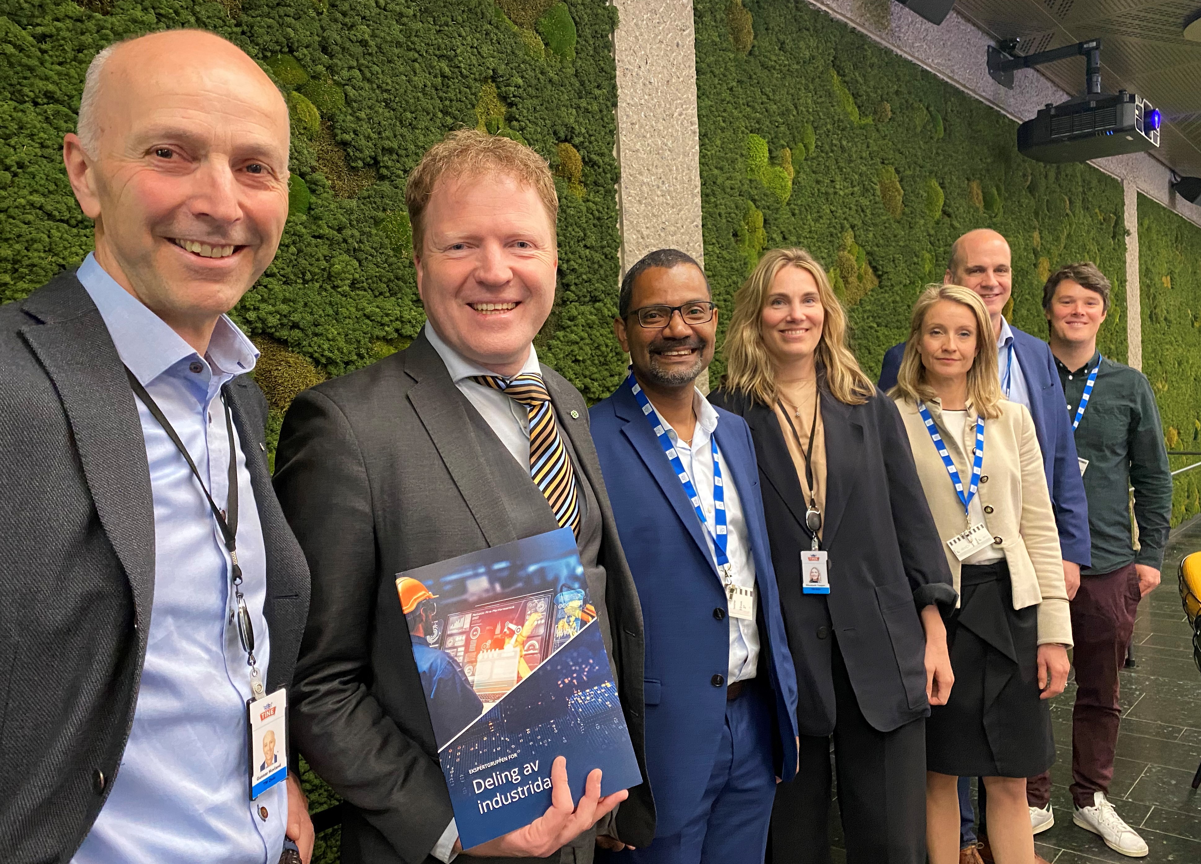 Ekspertgruppe for datadeling overleverte rapport til regjeringen