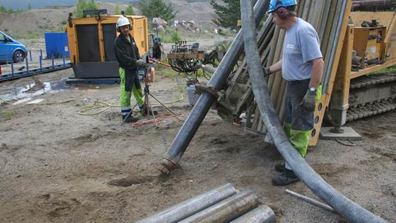 Testet måleinstrumenter for CO2-lekkasjer i Svelvik