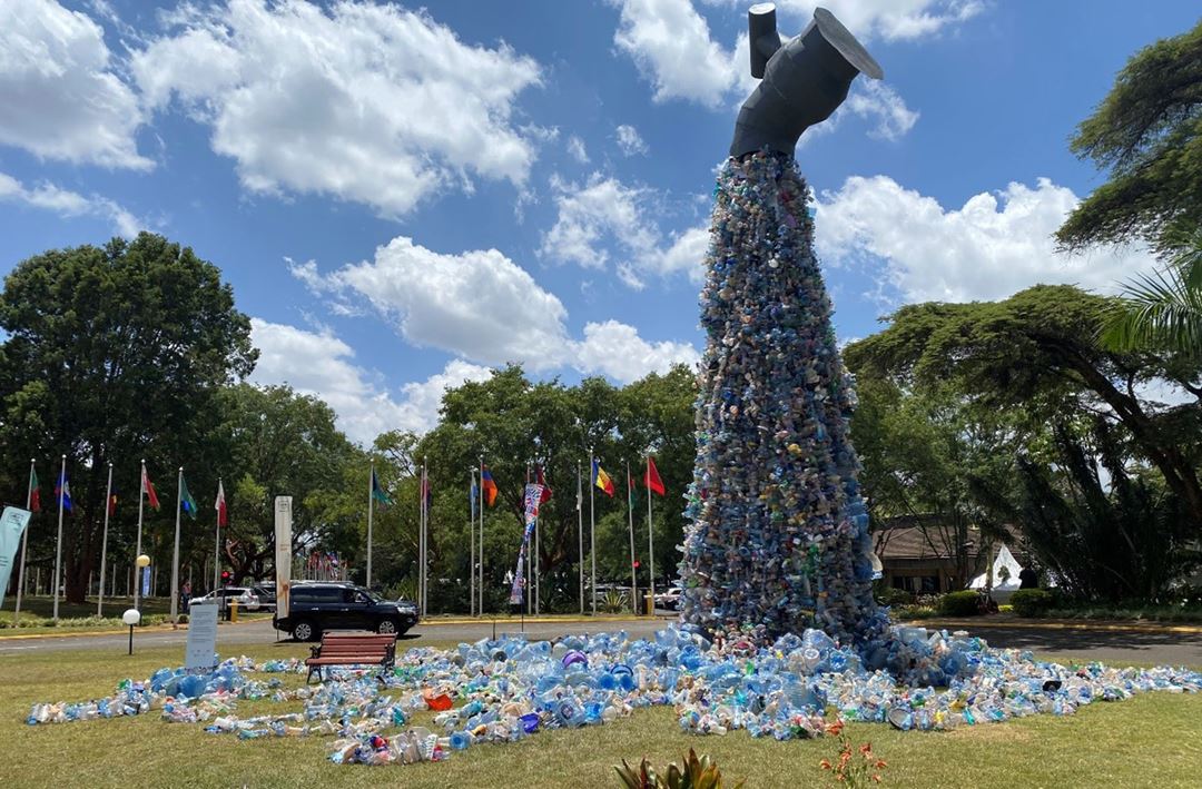 the giant plastic tap in Ottawa