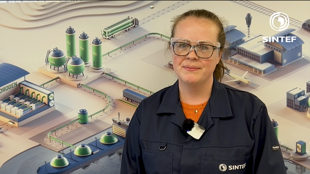 Watch researcher Katie McCay talk about the low-temperature hydrogen and fuel cell laboratory