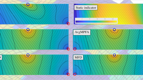 Multiphase and coupled flow-geomechanical simulations on unstructured grids