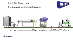 Continuous oil production with decanter