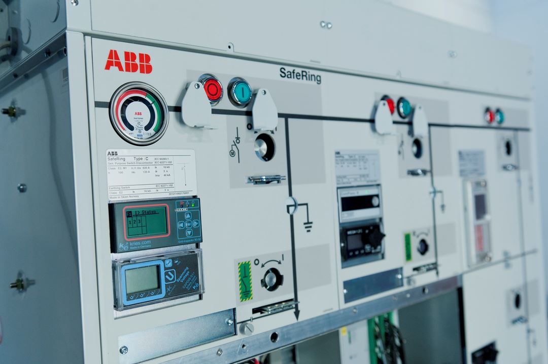 ABB nettstasjon smart ringkabelanlegg
