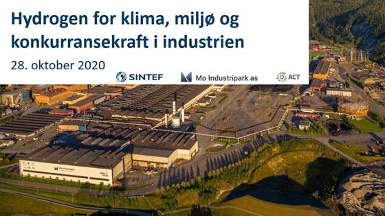 Hydrogen for klima, miljø og konkurransekraft i industrien