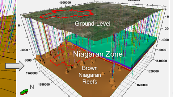 Elucidating spatial distribution of in-situ stress