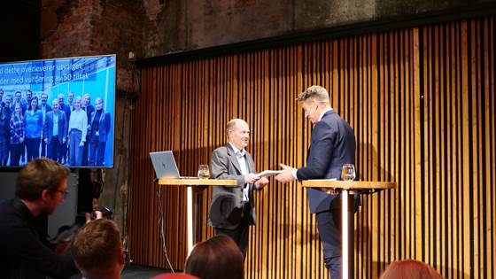 Inge R. Gran presenterte Strømprisutvalgets rapport