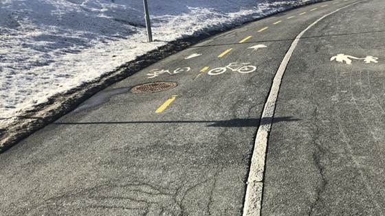 Slik kan sykkelvegen din spares for telehivskader