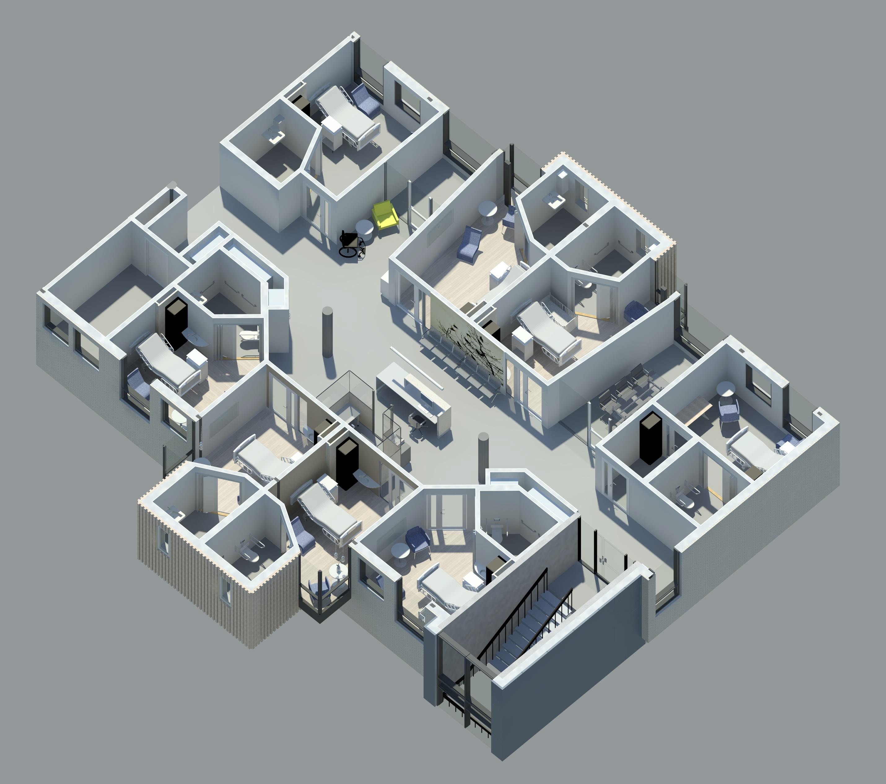 Hospital design impacts on patient care