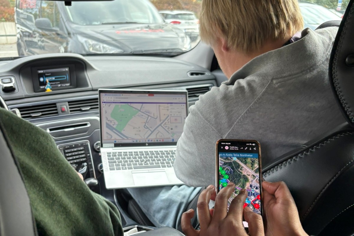 Første test av 5G til utendørs posisjonering