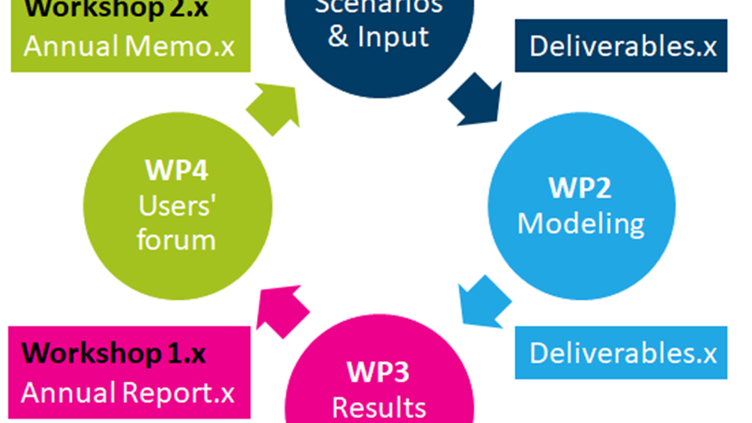 Cycles of modelling and result analysis in the FlexBuild project