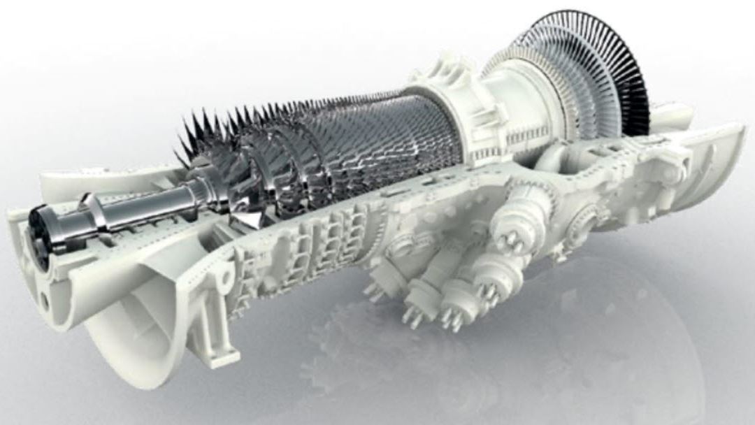 Gas Turbine from Ansaldo, GT36.