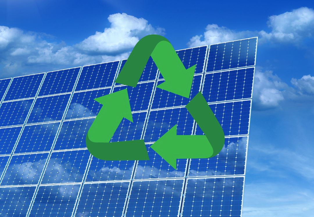 Resirkulering av solceller