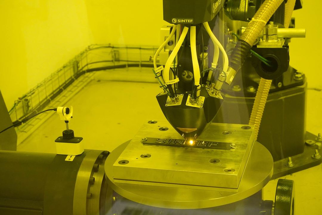 3D-printing i SINTEF sin lab