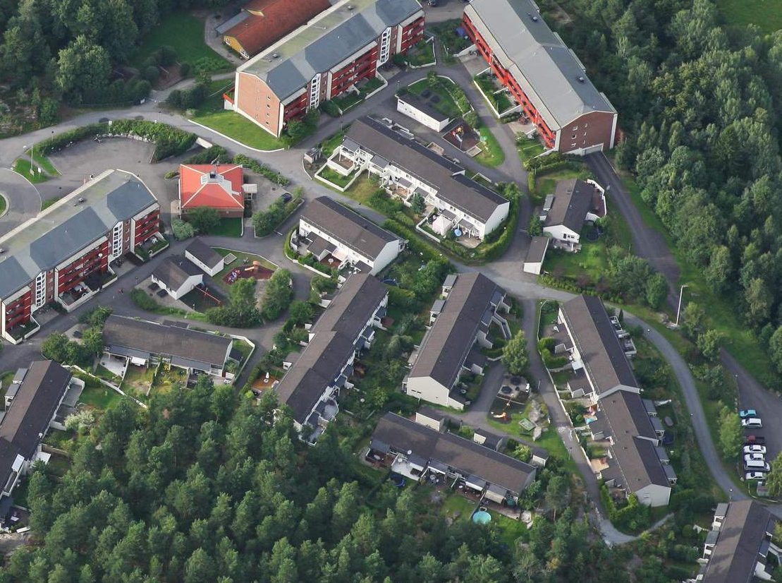 oversiktsbildet av Bertramjordet Borettslag