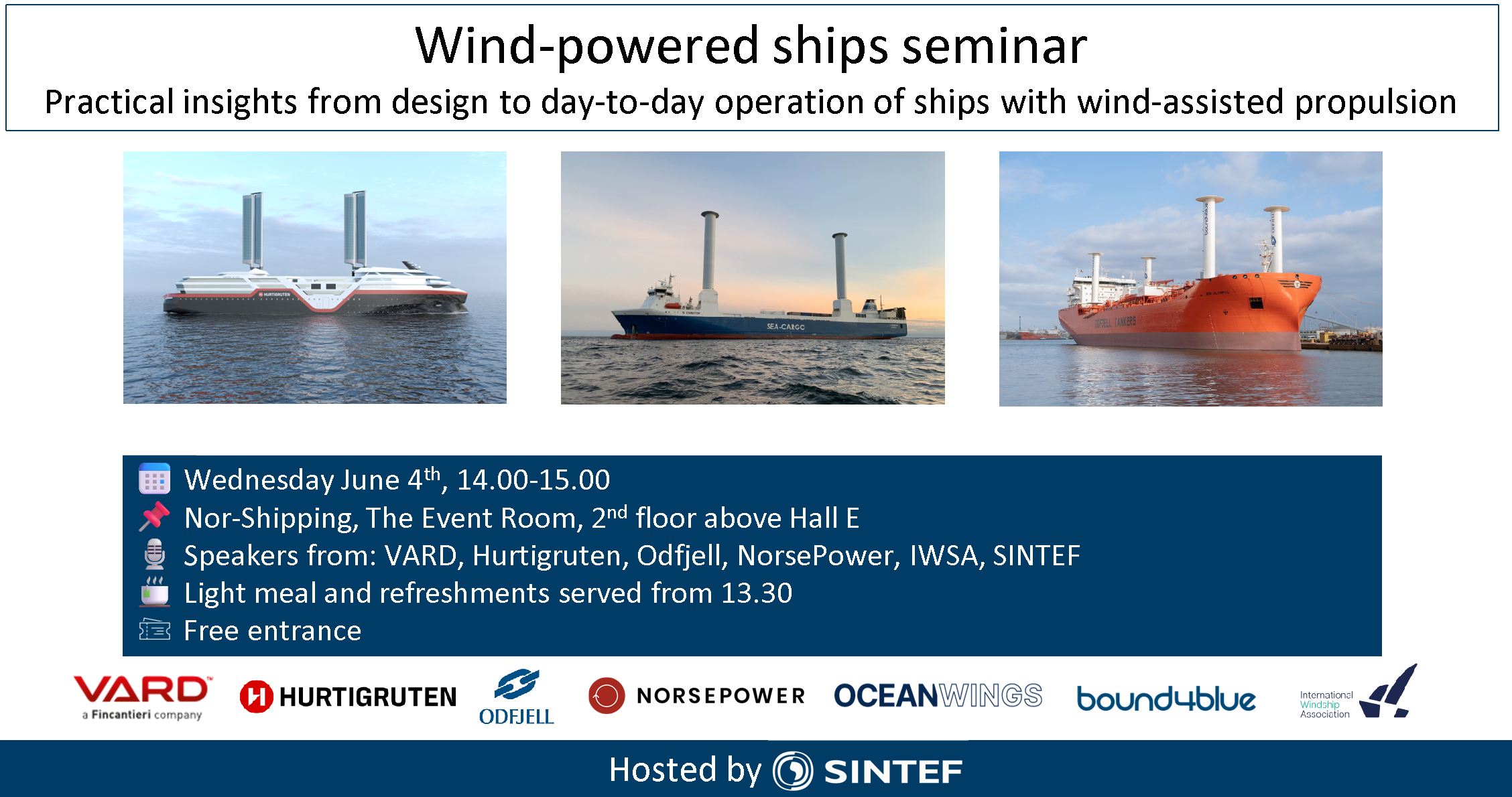 Wind-powered ships seminar