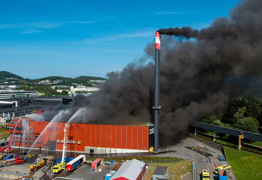 Uavhengig undersøkelse av brann ved avfallsanlegget på Forus