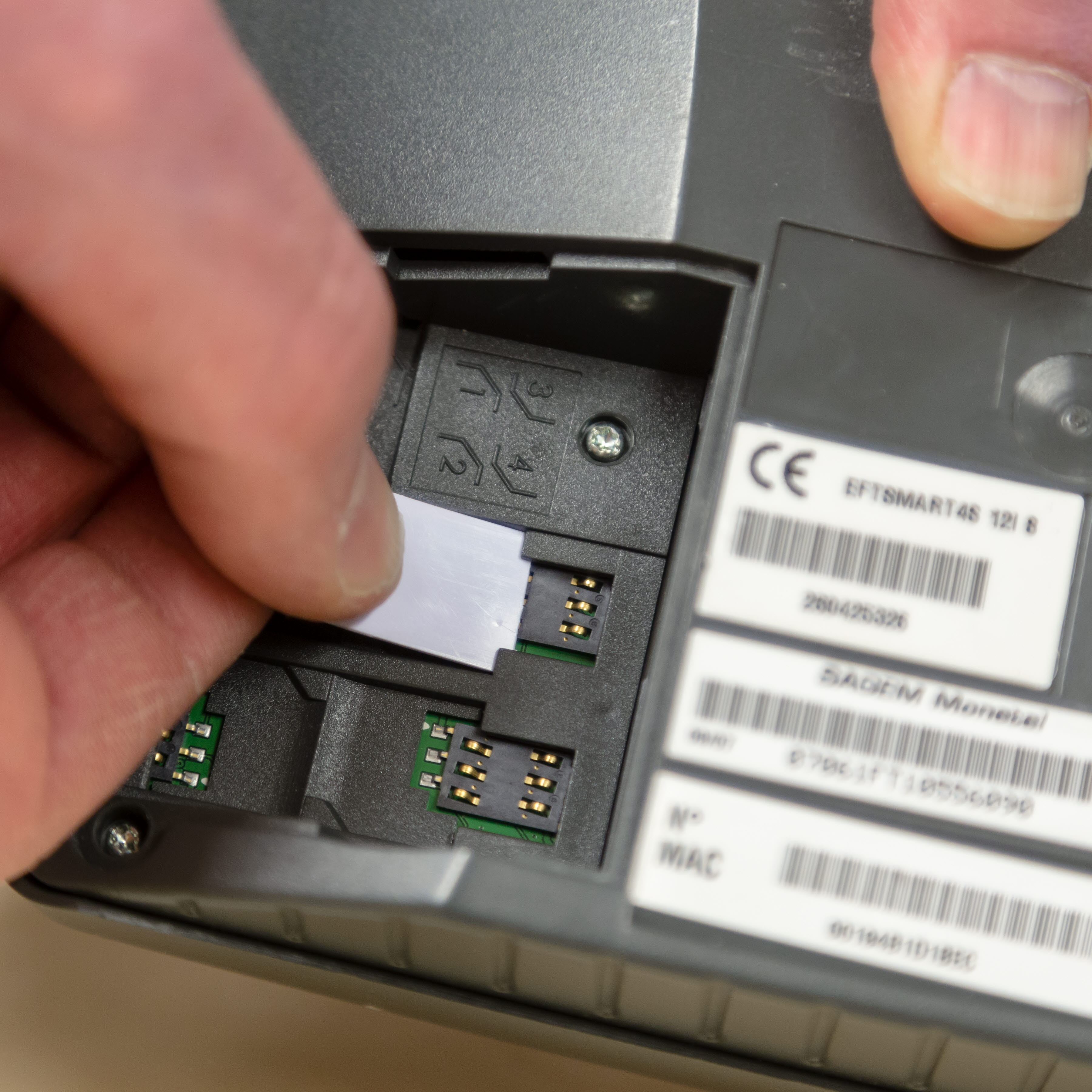 Rask og enkelt: AblePays smartkort bidrar til at dagens betalingsterminaler kan håndtere alle betalingsløsninger via mobiltelefon.