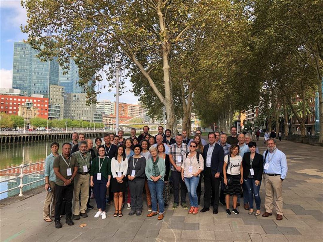 The Summer team during the Kick off in Bilbao. Photo: AZTI.