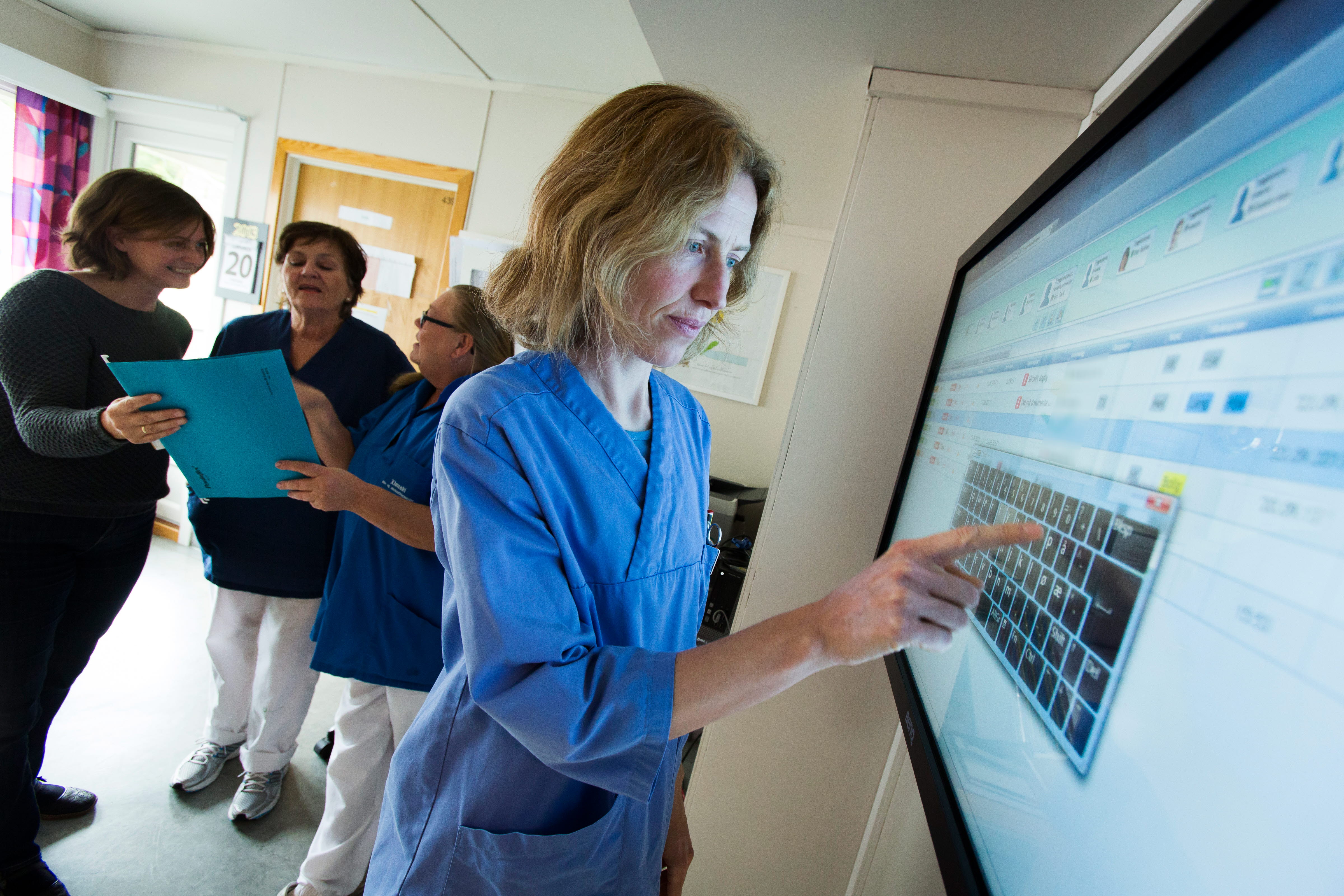 Better care for the elderly with just one click