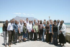 EquitAble team in Cape Town in South Africa 2009