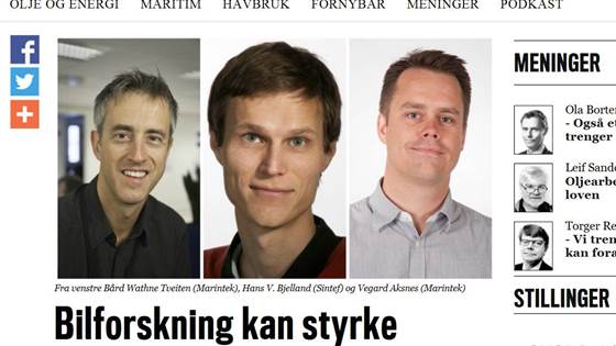 Bilforskning kan styrke havbruket