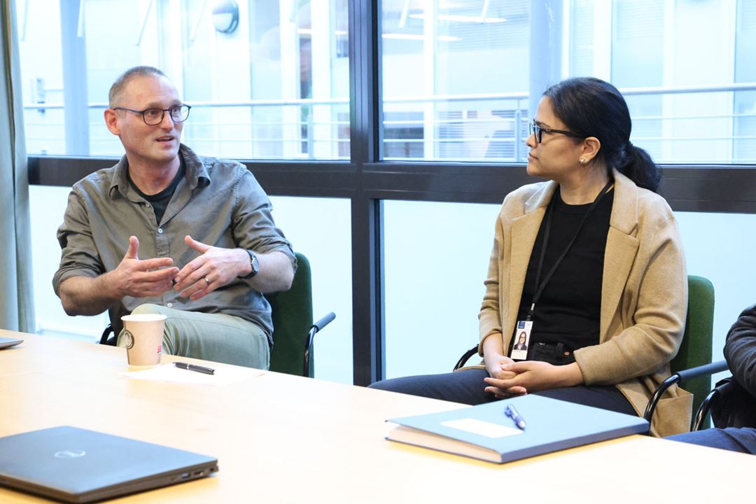 Roel May (NINA) and Paula Bastos Garcia Rosa (SINTEF).