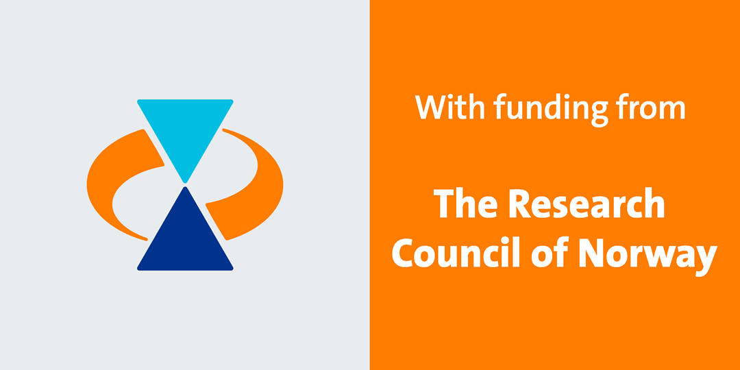 With funding from The Research Council of Norway